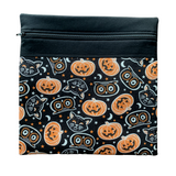 Halloween Cats, Pumpkins, & Owls Project Bag